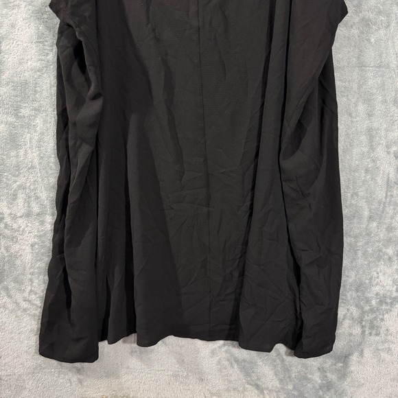 Vince Camuto Black Square Neck Sleeveless Grommet Strap Tank Top 3X - Picture 7 of 11